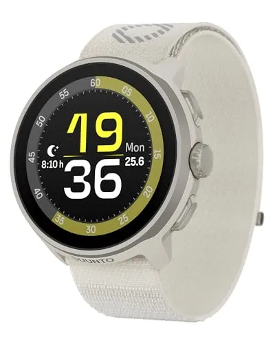 Suunto Unisex Run grau - GPS-Sportuhr - Smartwatch für Läufer, mit präziser GPS-Streckenaufzeichnung und langer Akkulaufzeit, ideal für effektives Training und Echtzeit-Coaching.
