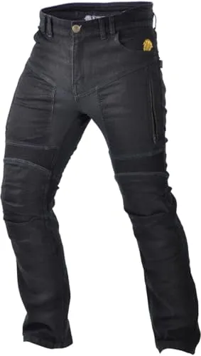 Trilobite Parado Regular Jeans - Schwarz W32/L32 - Motorradhose aus Tri-Stretcher® PRO 5.0 Denim, bietet höchsten Komfort und Sicherheit mit herausnehmbaren Protektoren und verstellbaren Einsätzen.