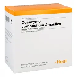 Coenzyme compositum Ampullen - Arzneimittel zur Unterstützung des Energiestoffwechsels, ideal für Vitalität und Leistungsfähigkeit. Apothekenpflichtig, erhältlich in Ihrer Versandapotheke.