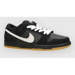 Nike SB Dunk Low Pro Skateschuhe - Schwarz / Weiß / Braun, Gr. 11.5 - Hochwertige Skateschuhe von Nike mit strapazierfähigem Obermaterial, ideal für Skateboarding und Freizeitaktivitäten. Optimaler Komfort und Stil in Größe 11.5.