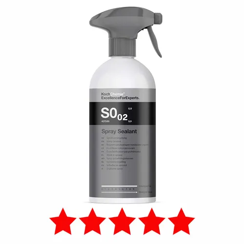 Koch Chemie S0.02 Spray Sealant 500ml - Polituren & Wachse, hochwertige Sprühversiegelung für langanhaltenden Schutz und Pflege von Fahrzeugoberflächen, ideal für Außenreinigung und -pflege.