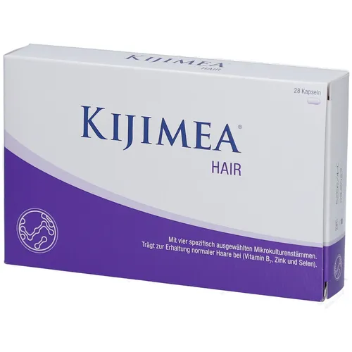 Synformulas KIJIMEA Hair Kapseln 28 St. - Arzneimittel zur Unterstützung des Haarwachstums, reich an Nährstoffen für gesunde Haare – ideal für eine gezielte Haarpflege.