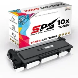 10x Toner TN2320 TN-2320 Schwarz Kompatibel für Brother MFC-L2740DW Drucker