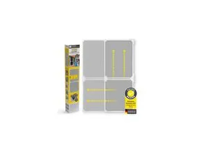 EASYmaxx Moskitonetz Magic Fit 115x270cm - Fliegengitter für Türen, schützt zuverlässig vor Mücken und Insekten und sorgt für ungestörten Komfort im Zuhause.