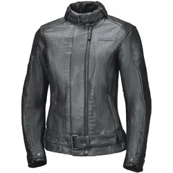 Held Biker Fashion Roxane Damen Motorradjacke - Sportliche Motorradjacke aus 100% Rindsleder, atmungsaktiv und ideal für Bikerinnen, mit Rückenprotektor für zusätzlichen Schutz.
