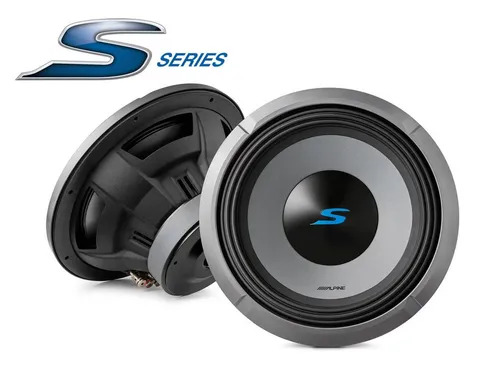 ALPINE Alpine S2-W12D2 Auto-Subwoofer - Car-HiFi-Lautsprecher mit kraftvollem Bass und hoher Klangqualität für ein beeindruckendes Musikerlebnis im Auto.