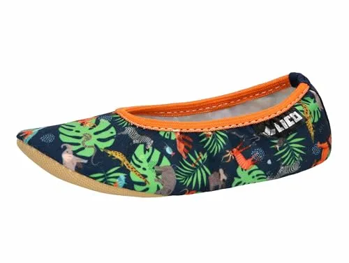 Lico Unisex Kinder 1 Style Gymnastikschuhe, Marine Orange, 33 EU