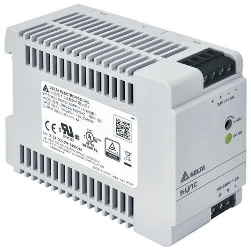 Drs-24v100w1ar Netzteil 24V/4A - Zuverlässiges Netzteil mit Kunststoffgehäuse, ideal für den professionellen Einsatz. Kompakt und leistungsstark bei 96 W, mit CE-Konformität für geprüfte Qualität.
