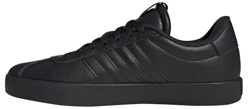 adidas Vl Court 3.0 Herren Schuhe - Carbon Black Goldmet, 38 EU - Fußballschuhe mit regulärer Passform, Obermaterial aus Leder und dämpfender Zwischensohle für optimalen Komfort und Leistung.