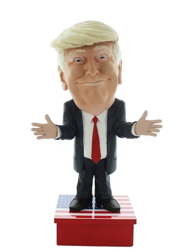 Mimiconz Figurines: World Leaders (Donald Trump) 20cm - Action- & Spielfiguren, detailreiche Miniaturfigur von Donald Trump, ideal für Sammler und Fans der politischen Szene.