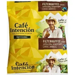 Café Intención Professional FILTERKAFFEE Especial 100x60g - Premium Filterkaffee für Gastronomie, 100% Arabica Bohnen, fair gehandelt und perfekt portioniert für 8-10 Tassen, sorgt für maximalen Aromagenuss.
