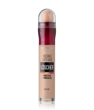 Maybelline New York Instant Anti-Age Effekt Concealer Nr. 00 Ivory - Vielseitiger Concealer für ein waches Erscheinungsbild. Kaschiert Augenringe und erste Altersanzeichen, ideal für präzise Korrekturen. Vegane Formel, 6,8 ml, für langanhaltende Abdeckung.