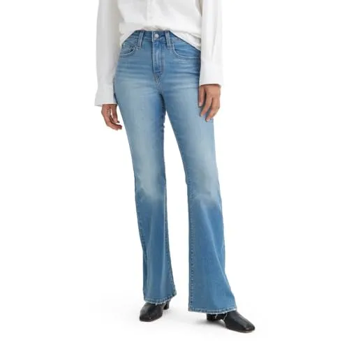 Levi's Damen 726 High Rise Flare Jeans - Stylische Bootcut Jeans mit hohem Bund und ausgestelltem Bein, ideal für einen trendigen Look an Tagen ohne Skinny Jeans. Perfekt für jeden Anlass!