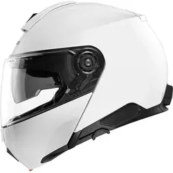 Schuberth C5 Klapphelm weiß Gr. L - Motorradhelm für Onroad-Fahrer, mit kratzfestem Visier und optimaler Belüftung. Ideal für alle Jahreszeiten und ECE-zugelassen. Inklusive Aufbewahrungstasche.