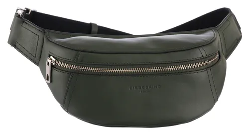 Bauchtasche LIEBESKIND BERLIN "Beltbag S CHUDY CALF OPTIC", Damen, Gr. B/H/T: 23cm x 10cm x 8cm, grün (cypress grün), Leder, Taschen, Umhängetasche Schultertasche Tasche Damen