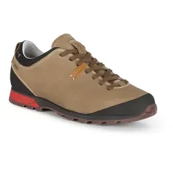AKU Alltag-Travelschuhe Bellamont III Low GTX (Nubukleder, wasserdicht) beigebraun/brick Herren
