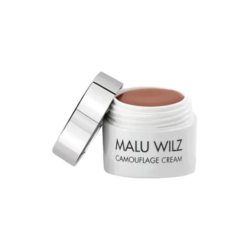 Malu Wilz Camouflage Cream Nr. 06 Walnut Brown Squirrel - Wasserfeste Abdeckcreme für jeden Hauttyp, ideal zum Verbergen von Hautanomalien wie Rötungen und Pigmentflecken. Perfekt für Foto- und Braut-Make-up!