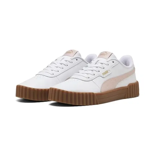 PUMA Damen Freizeitschuhe Carina 3.0 - Klassischer Sneaker-Stil - Sneaker mit 80er-Jahre Tennis-Silhouette, ideal für lässige Looks und perfekt für den Alltag.
