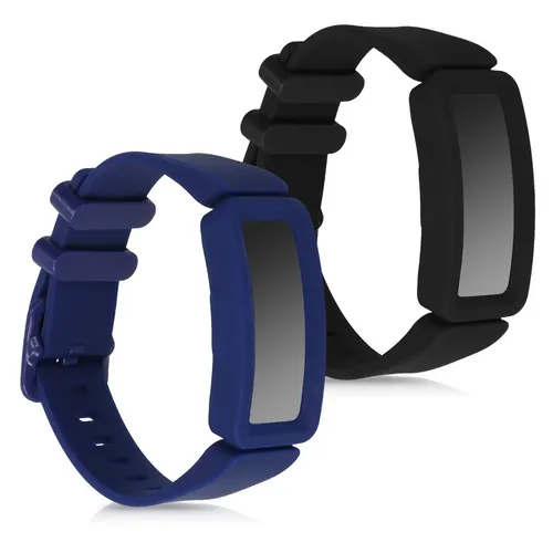 2x Sportarmband für Fitbit Ace 2 Fitnesstracker Smartwatch Sport Armband Uhr