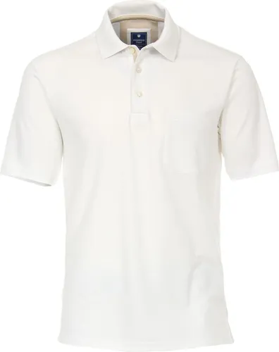 Redmond Polo-Shirt Uni 0 Weiss L - Poloshirt für Herren aus hochwertigem Baumwollmix, mit klassischem Design und angenehmem Tragekomfort für jeden Anlass.