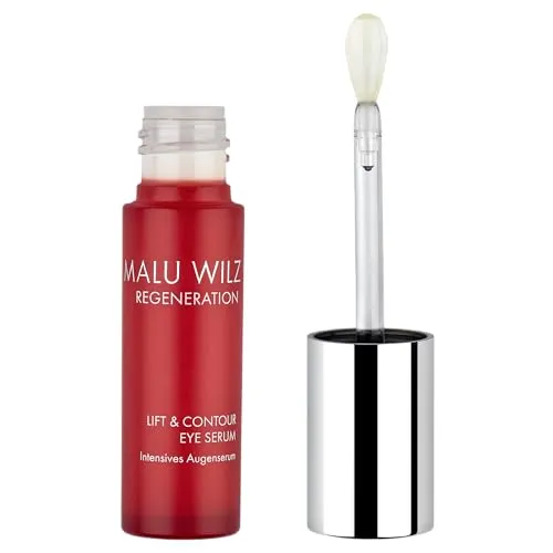 Malu Wilz Regeneration Lift & Contour Eye Serum 12 ml - Körperpflege mit intensivem Augenserum zur Straffung und Pflege trockener Augenpartien. Der kühlende Keramik-Applikator reduziert Schwellungen und Augenringe.