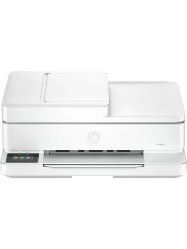 HP ENVY 6530e Multifunktionsdrucker - Weiß - Multifunktionsdrucker für Zuhause und Büro mit automatischem Duplexdruck, hoher Druckauflösung von 4800 x 1200 DPI und WLAN für kabelloses Drucken.
