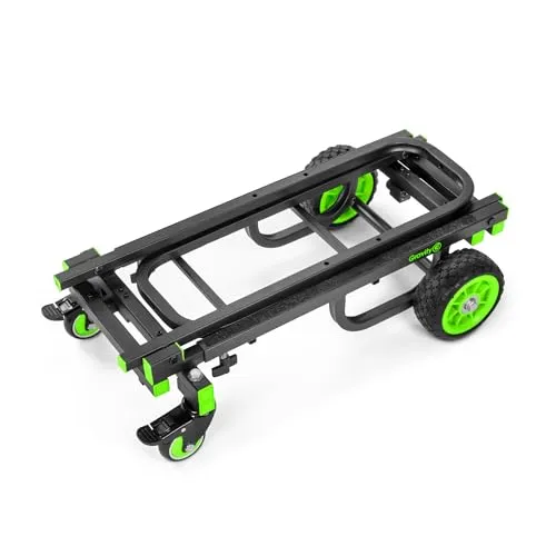 Gravity CART M 01 B - Multifunktionswagen (Mittel), 8 in 1 Konfiguration, ergonomisch und leicht erweiterbar auf 0,98 m, bis 150 kg belastbar