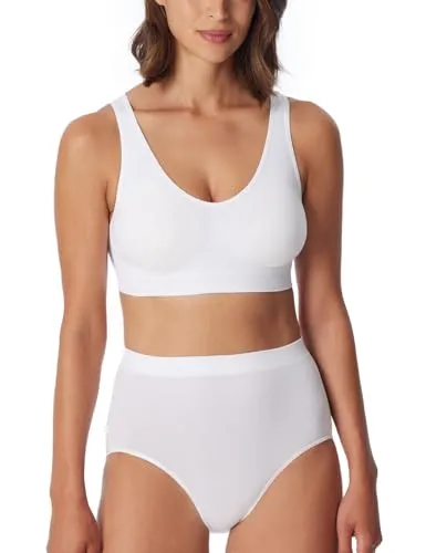 Schiesser Bustier "Classic Seamless" mit herausnehmbaren Pads - Funktionsunterwäsche, elastisches Material für hohen Tragekomfort und ideal für den Alltag oder Sport.