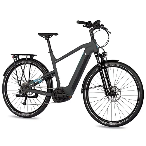 Airtracks 28 Zoll E-Bike Herren Trekking Fahrrad Motiv TR.2.0 - E-Bike mit Bosch Performance Line Motor und 500 Wh Akku, ideal für lange Touren bis 120 km Reichweite. Hochwertige Ausstattung mit Shimano 9-Gang-Schaltung und hydraulischen Scheibenbremsen für sicheres Fahrvergnügen.