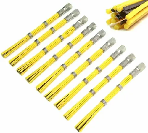 Apex Ersatzbürste 9 Stück - Bürstenzopf für Wildkrautbürste - Reinigungsbürsten, 9-tlg Set für effektive Unkrautentfernung und hohe Lebensdauer.