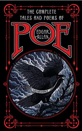 Complete Tales and Poems of Edgar Allan Poe - Barnes & Noble Collectible Edition - Anthologie mit Hardcover, präsentiert die zeitlosen Werke von Edgar Allan Poe in einer dekorativen Sammlung, ideal für Literaturfreunde und Sammler.