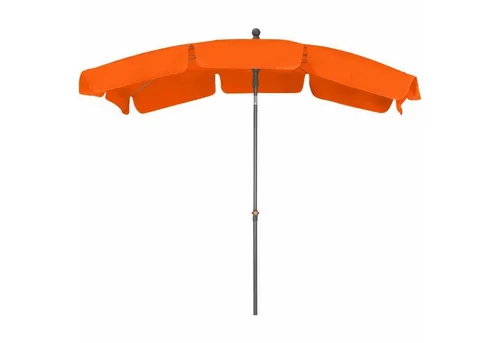 SIENA GARDEN Sonnenschirm TROPICO 210x140 cm natur - Sonnenschirm mit waschbarem Bezug in terracotta, ideal für Garten oder Terrasse. Robustes Stahlgestell sorgt für Stabilität.