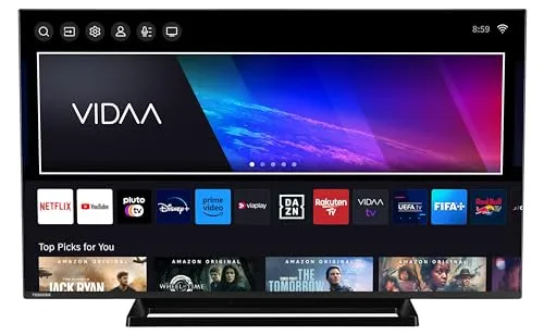 Toshiba 43LV3E63DAZ - 43 Zoll Full HD Smart TV mit HDR, Dolby Audio und Triple-Tuner für grenzenlosen Entertainment-Genuss