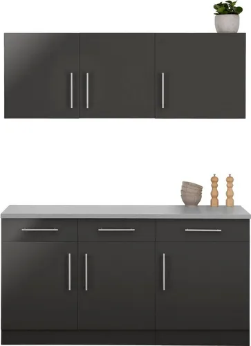 wiho Küchen Pantryküche "Cali", ohne E-Geräte, Breite 160 cm