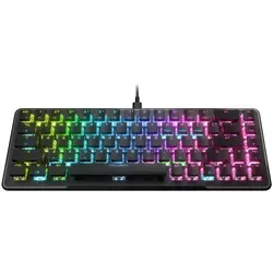Turtle Beach Vulcan II Mini – Kompakte Gaming-Tastatur mit RGB-Beleuchtung - 65% Gaming-Tastatur mit optischen TITAN II-Schaltern für ultraschnelle Reaktionen, langlebiger Aluminiumplatte und anpassbarer RGB-Beleuchtung – ideal für Gamer!