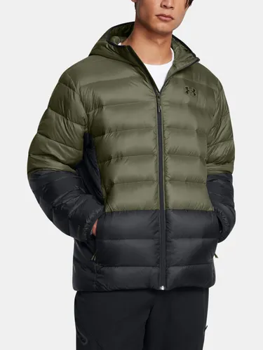 Under Armour Herren Daunenjacke Legend Down Hooded Jacket - Funktionsjacke aus 100% Polyamid mit hochwertiger Entendaunenfüllung für optimale Wärme und Komfort, ideal für Outdoor-Aktivitäten.