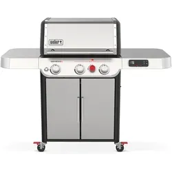 Weber Genesis SX-325s Smart Grill Gas mit Gratis Plancha - Grills der Kategorie Gas mit Weber Connect Technologie für perfekte Grillresultate und gratis Weber Crafted Plancha im Wert von 99,99 €. Ideal für vielseitige Zubereitung von Speisen.
