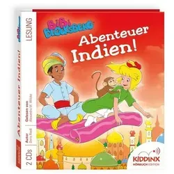 Bibi Blocksberg - Abenteuer Indien!, 2 Audio-CDs Sprecher: Alexandra Marisa Wilcke, Lesung, 2 CDs, Bibi Blocksberg - Kiddinx Hörbuch Edition
