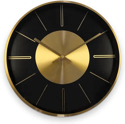 Moderne lautlose Aluminium Wanduhr 30 cm – Elegantes Design für jeden Raum - Diese 30 cm große Wanduhr aus hochwertigem Aluminium ist lautlos und stilvoll. Ideal für Wohnzimmer, Schlafzimmer und Büro. Mit einem eleganten Design und gut ablesbaren Ziffern ist sie ein echter Blickfang.