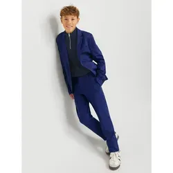 JACK & JONES Child Einreihiger Blazer und Hose JJEJAXON Anzug Junior - Funktionsjacken für Jungen, stylischer Slim Fit Anzug aus hochwertigem Material für besondere Anlässe und elegantes Auftreten.