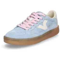 Victoria 1985 Basket Unisex Smash - Damen-Sneaker aus 100% Schweinsveloursleder mit antibakterieller Einlegesohle und atmungsaktiver Mikrofaser für ultimativen Komfort und Stil.