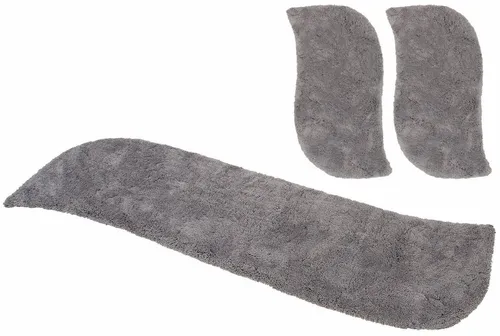 Hochflor-Bettumrandung OTTO HOME "Desner" – U-förmig, grau, H:35mm - Die U-förmige Hochflor-Bettumrandung "Desner" von OTTO HOME sorgt für einen eleganten Akzent in deinem Schlafraum. Strapazierfähiges Material und eine Höhe von 35 mm bieten Komfort und Langlebigkeit.