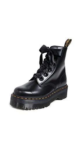 Dr. Martens Molly 24861001 Schneestiefel, Black Buttero, 40 EU - Wanderschuhe mit komfortabler und langlebiger Struktur aus strapazierfähigem Leder, ideal für kalte Tage und Outdoor-Aktivitäten.