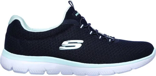 Skechers Damen 12980 Sneaker - Navy Aqua Nvaq, Größe 41 EU - Damen-Sneaker aus hochwertigem Material, ideal für Komfort und Stil im Alltag.