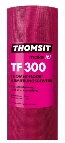 Thomsit-Floor TF 300 Armierungsgewebe 1 lfm Zur Stabilisierung & Druckverteilung