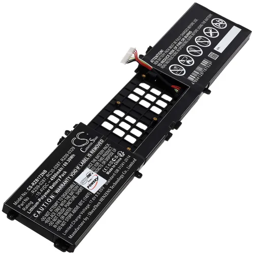 Powery Akku für Razer RZ09-0406BEC3-R3U1 – Leistungsstarker Laptop-Akku - Hochwertiger Laptop-Akku mit 4500 mAh und 15.4 V. Ideal für zuverlässige Energieversorgung und lange Laufzeiten. Perfekt für Razer-Laptops.