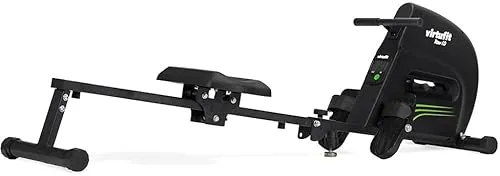 VirtuFit Row 1.0 Klappbar Rudergerät für Zuhause - Kompakte und platzsparende Rudermaschine mit vielseitigen Widerstandssystemen für individuelles Training. Ideal für Anfänger und Fortgeschrittene, leicht zu verstauen und mit Transportrollen ausgestattet.