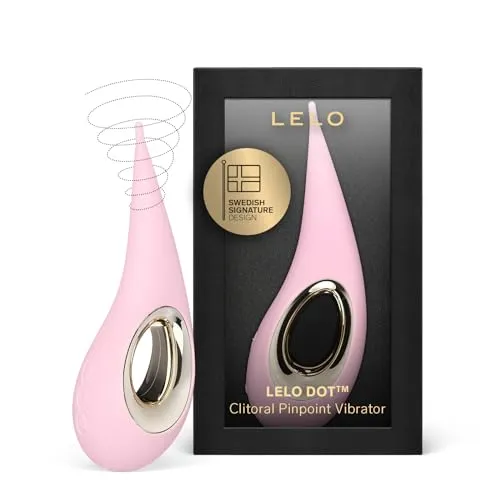 LELO Dot Externer Klitoraler Präzisionsvibrator Pink 16,5 cm - Eleganter Clitoral Vibrator für gezielte Stimulation, stilvolles Design und einfache Handhabung für unvergessliche Momente.