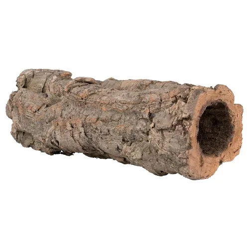 Korkröhre 25 cm, schmal Ø 5-7 cm, Natur Korkrinde, Terrarium Aquarium Deko, Vers