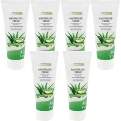 6x75 ml Marvita med Hautpflege-Creme Tube Aloe Vera